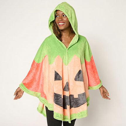 Warm & Cozy Ultra-Soft Plush Hooded Halloween Angel Wrap Blanket