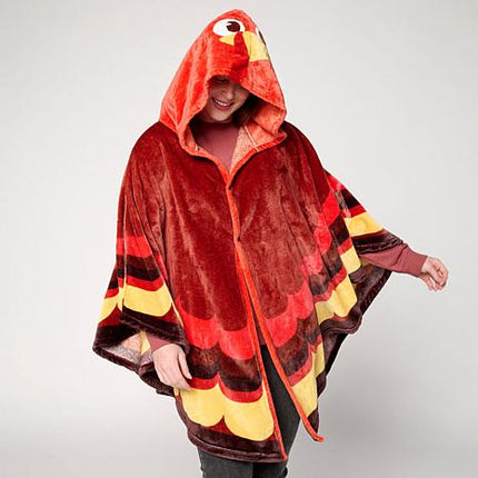 Warm & Cozy Ultra-Soft Plush Hooded Halloween Angel Wrap Blanket