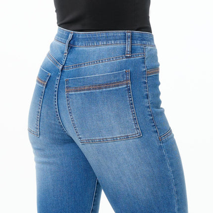 WynneDenim Performance Stretch Straight Leg Jean: Comfortable, Flattering, Everyday Style