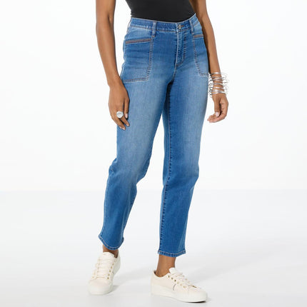 WynneDenim Performance Stretch Straight Leg Jean: Comfortable, Flattering, Everyday Style