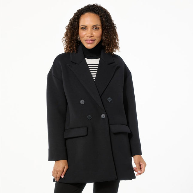 WynneLayers Smooth Operator Soft Stretch Unstructured Knit Jacket for Women